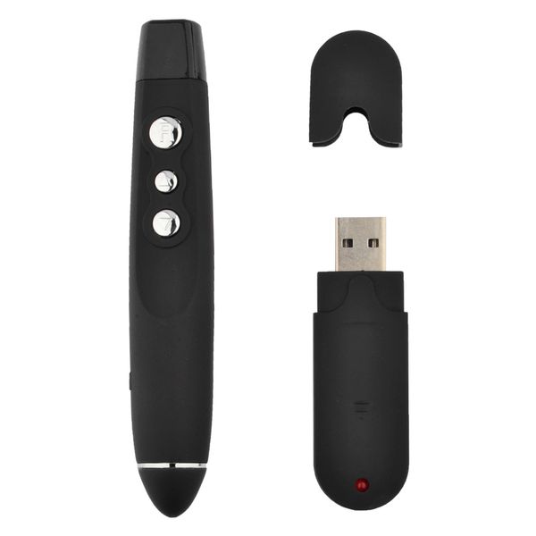 Fleek Pp-1000 Wireless Presenter With Laser Pointer - Black
