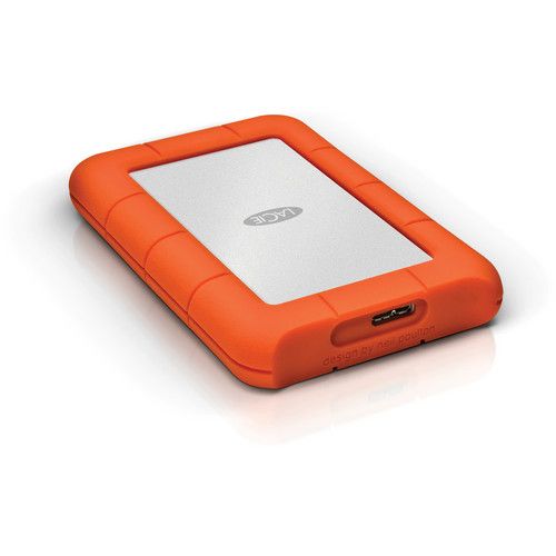 LaCie 4TB Rugged Mini USB 3.0 Portable Hard Drive