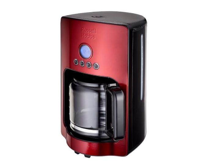 Russell Hobbs - Apollo Digital Coffee Maker Red
