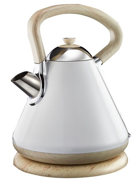 Russell Hobbs - 1.7L Kettle - White &amp; Wood