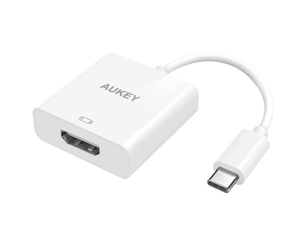 AUKEY USB C to HDMI Adapter - White