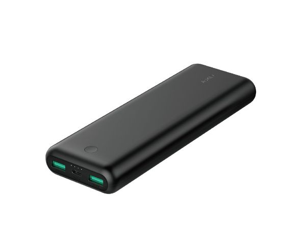 AUKEY 20100mAh Portable Power Bank with USB-C Input - Black
