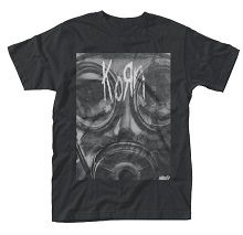 Korn: Gas Mask T-Shirt (Parallel Import)