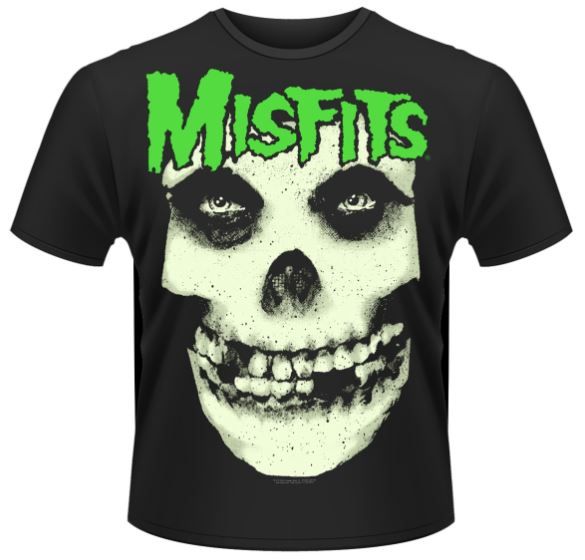 Misfits: Glow Jurek Skull T-Shirt (Parallel Import)