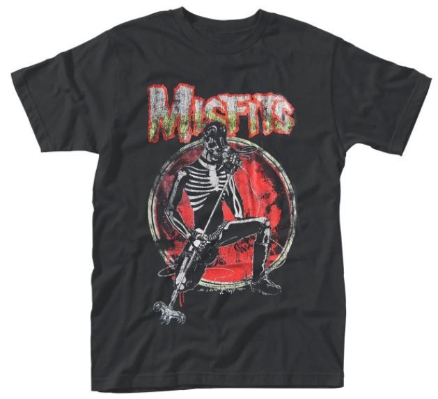 Misfits: Skeleton T-Shirt (Parallel Import)