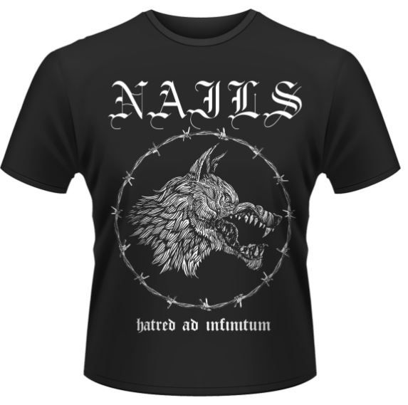 Nails: Abandon All Life T-Shirt (Parallel Import)
