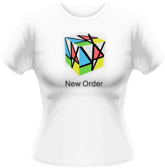 New Order: Rubix Ladies T-Shirt (Parallel Import)