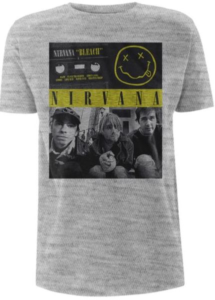 Nirvana: Bleach Tape Photo T-Shirt (Parallel Import)