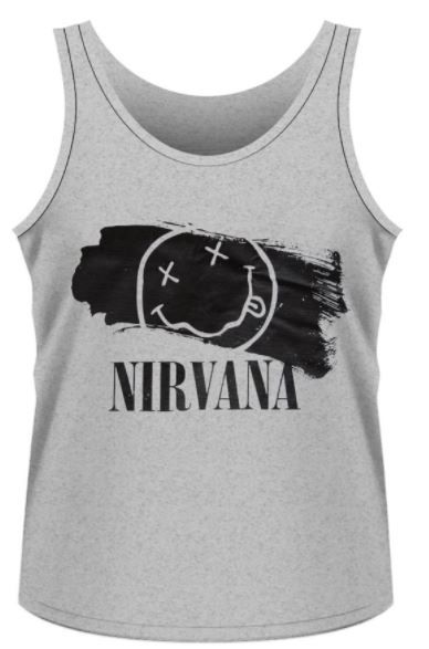 Nirvana: Smiley Paint Vest Top (Parallel Import)