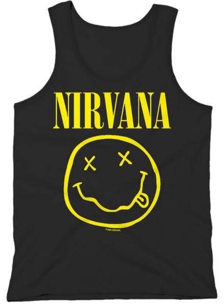 Nirvana: Smiley Vest Top (Parallel Import)