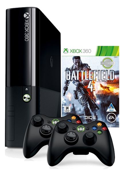 Xbox 360 500GB Console + Battlefield 4 + Extra Wireless Controller (Xbox 360)