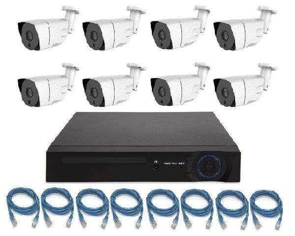 Intelli-Vision 8CH 4MP IP Network Surveillance CCTV Kit