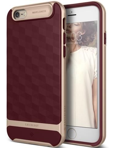 Caseology iPhone 6S Parallax Series Case - Burgundy