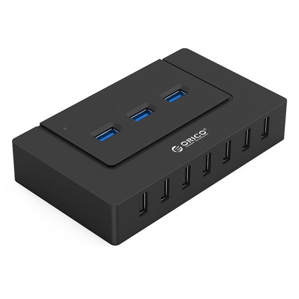 Orico 10 Port 7XUSB2|3XUSB3 Hub - Black