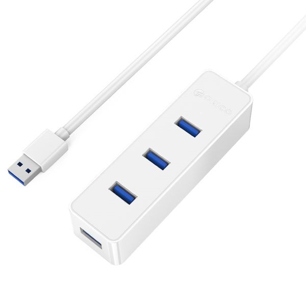 Orico 4 Port USB3.0 Hub - White