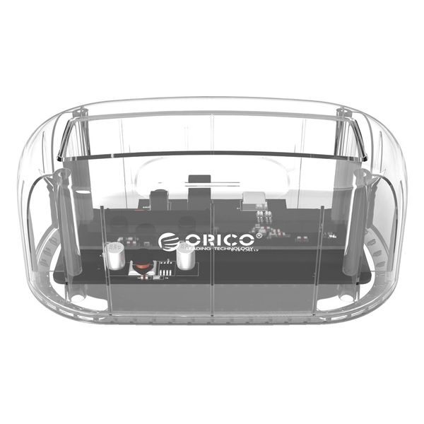 Orico 2.5|3.5 USB3.0 HDD Dock Transparent