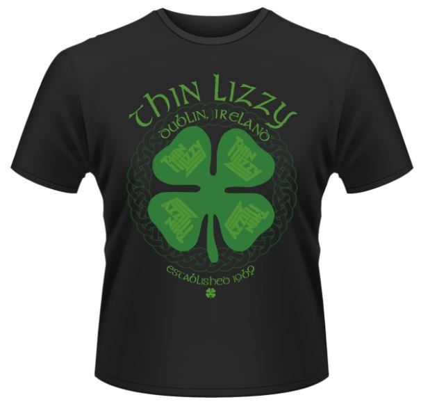Thin Lizzy: Four Leaf Clover T-Shirt (Parallel Import)