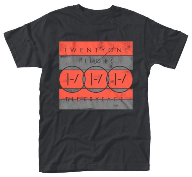 Twenty One Pilots: In Blocks T-Shirt (Parallel Import)