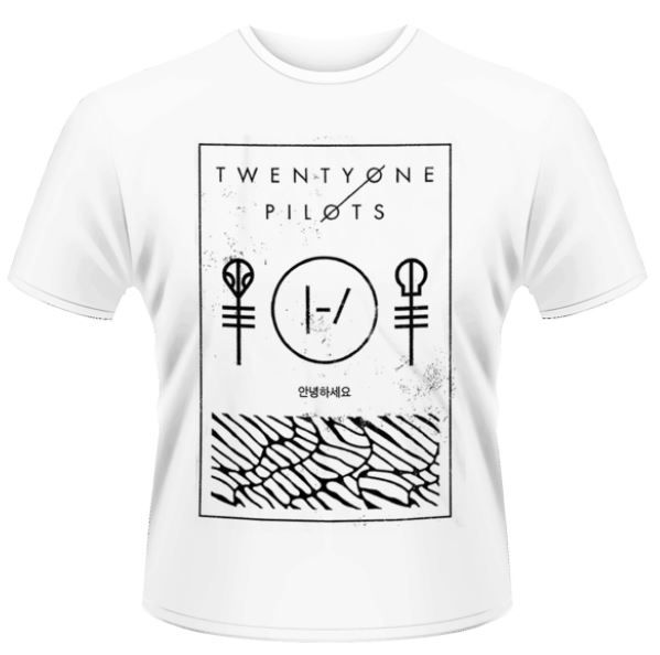 Twenty One Pilots: Thin Line Box T-Shirt (Parallel Import)