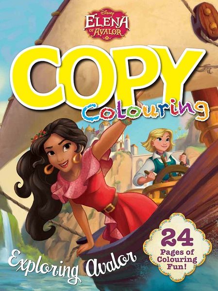 Disney - Elena 24 Page Copy Colour Book
