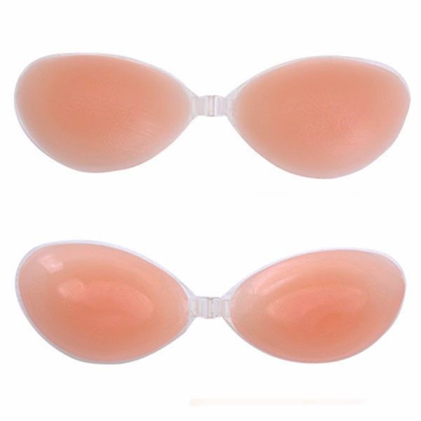 OzzyHome FreeBra Invisible Silicone Bra (Cup Size - D)