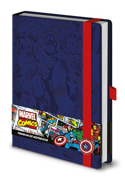 Marvel Retro: Captain America Notebook (Parallel Import)