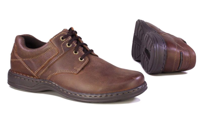 Hush Puppies Bennett Chestnut Men's Casual Lace Up - Brown