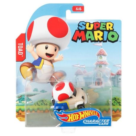 Hot Wheels Super Mario Bros 1 64 Scale Character Car Toad Buy