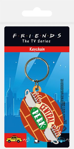 Friends: Central Perk Rubber Keyring (Parallel Import)