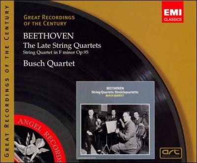 Busch Quartet - Beethoven: Late String Quartets (CD)