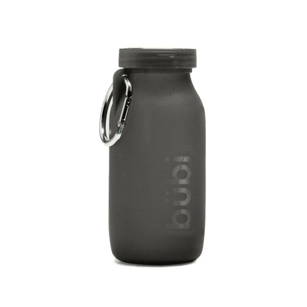 Bubi Bottle Scrungable Silicone Bottle - Smoke (1L)
