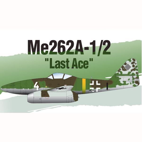 Academy 12542 1/72 Me-262A-1/2 Last Ace