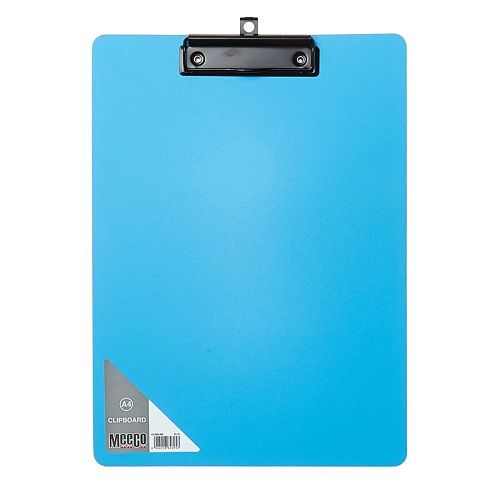 Meeco - A4 Clipboard - Blue