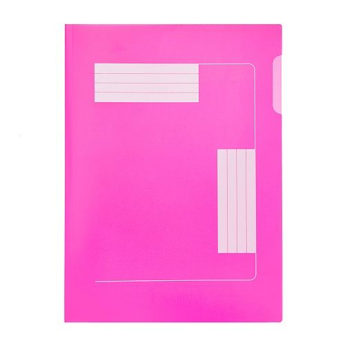 Meeco - A4 Pp Premier Folder Executive Pack Of 10 - Pink