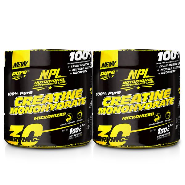 Nutritional Performance Labs Creatine Monohydrate - 150g + 150g