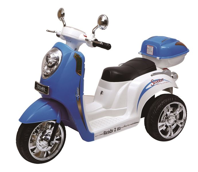 Jeronimo Scooter Bike - Blue &amp; White
