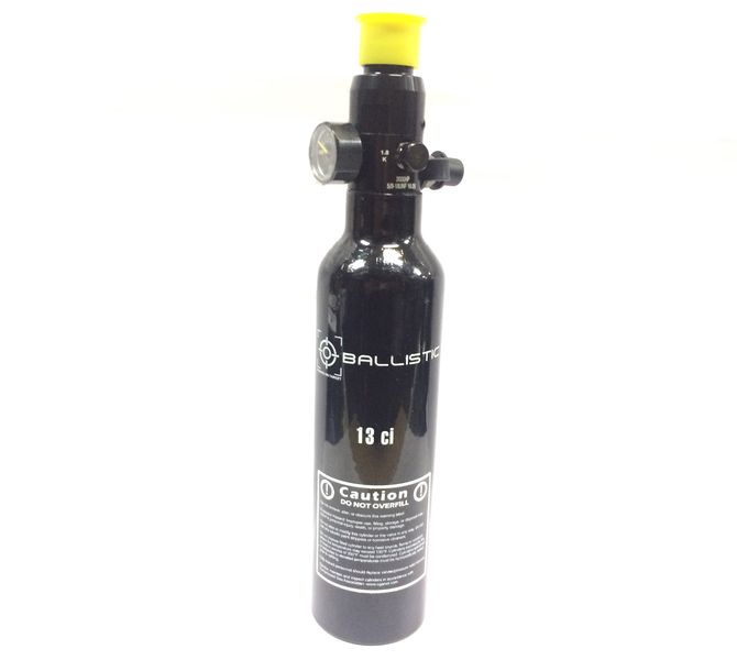 Ballistic Paintball Air Tank 13CI 3000PSI Regulator