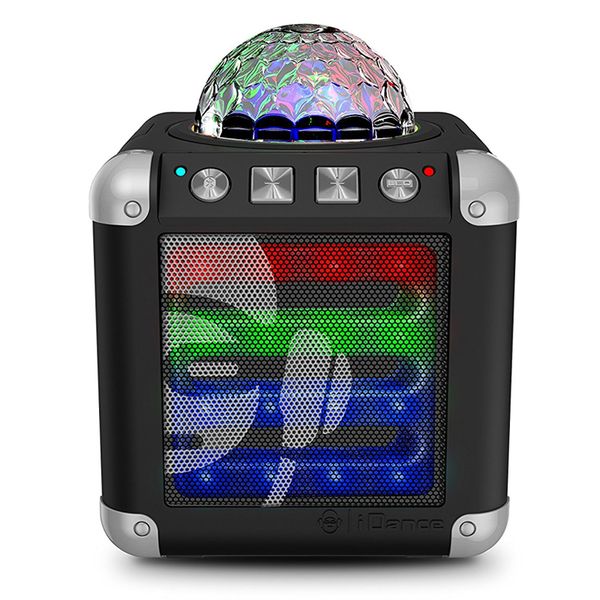 iDance Cube Mini 3 Bluetooth Speaker - Black