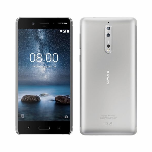 Nokia 8 Smartphone - Steel