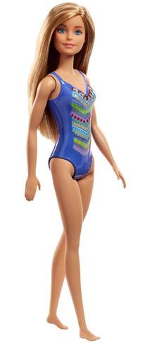 Barbie Beach Doll - Dark Blue