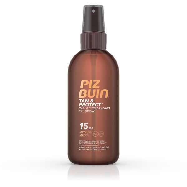 Piz Buin Tan Accelerating &amp; Protect Dry Oil Spray SPF 15