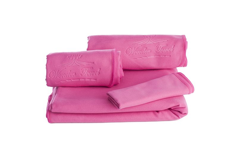 Wonder Towel Microfibre Baby Bath Set - White