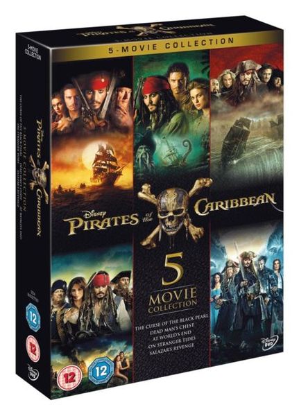 Pirates of the Caribbean: 5-Movie Collection (DVD)