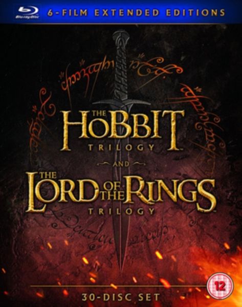 Hobbit Trilogy/The Lord of the Rings Trilogy: Extended...(Blu-ray)