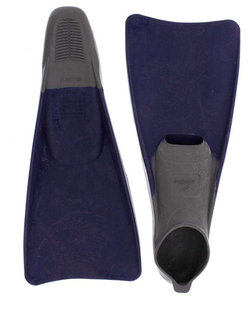 Aqualine Adult Swim Fins - Grey/Navy (Size: 9-10) | Shop Today. Get it ...