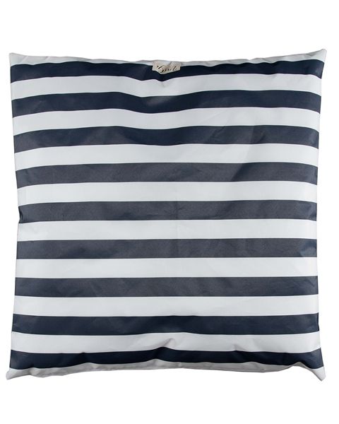 Migi Designs Cushion/Pool Pillow/Pool Cushion/Pool Lounger - Navy &amp; White