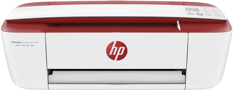 HP DeskJet Ink Advantage 3788 AiO Printer 3 in 1 Red