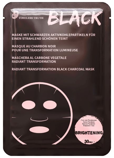 Timeless Truth Radiant Transformation Black Charcoal Mask - 30ml