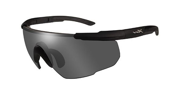 Wiley X Saber Advanced Smoke Grey Lens Glasses with Matte Black Frame