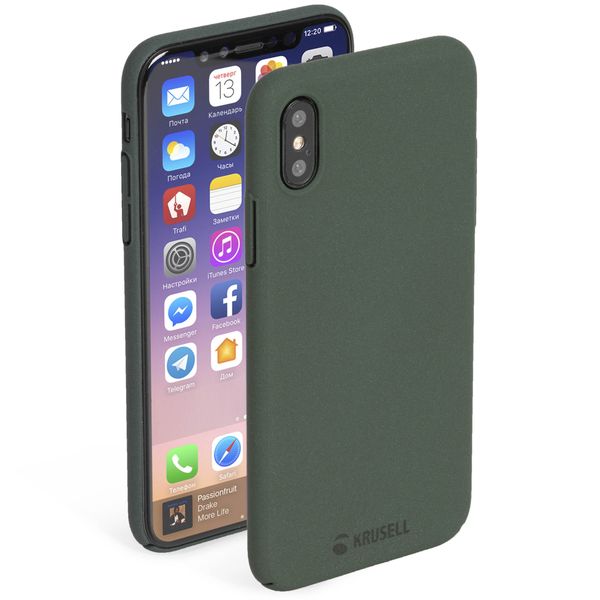 Krusell Sandby Cover the Apple iPhone X/XS - Moss